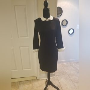 Tuxedo colored dress